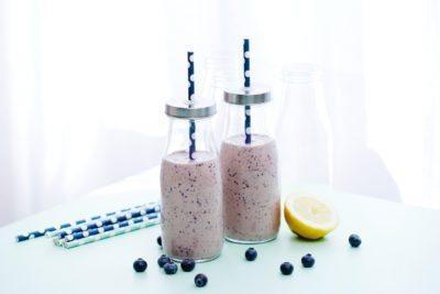 Low-Carb Blueberry Smoothie