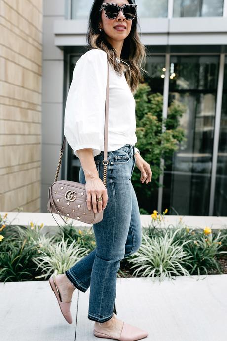 #ManicMomDay // FRAME Split Hem Jeans