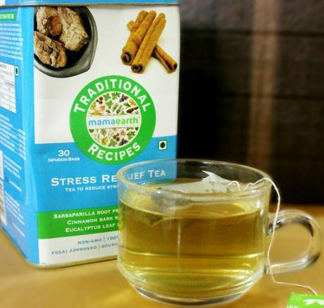 MamaEarth Stress Relief Green Tea Review