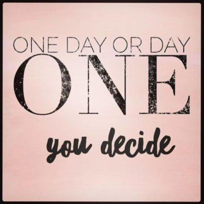 ONe Day Or Day One