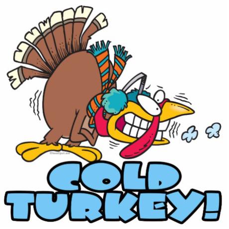meaning of quit cold turkey