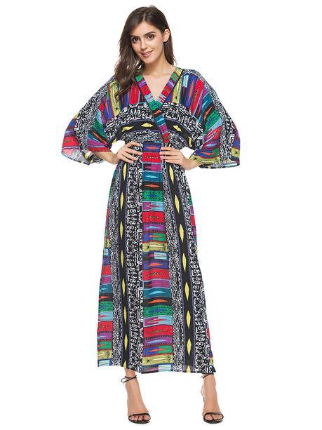 Spicy Up Your Fall With V-neck Dresses V-neck dress