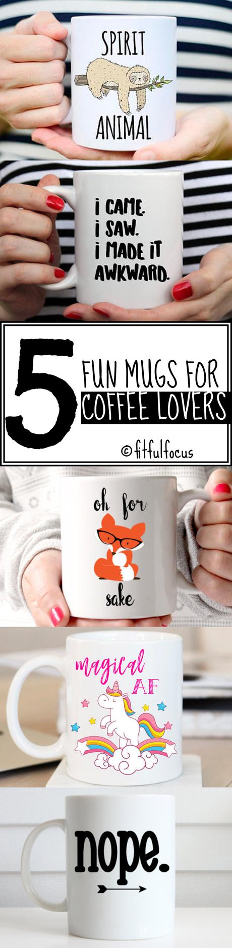 Five Fun Mugs For Coffee Lovers