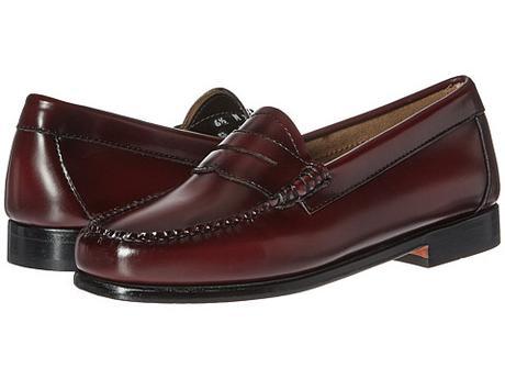 Classic Bass Weejun loafers. Details at une femme d'un certain age.