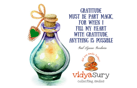 Gratitude Is My Magic Potion