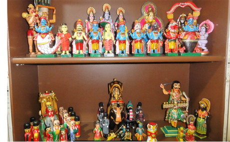 Doll Power during Dussehra: of religious tradition and significance doll991