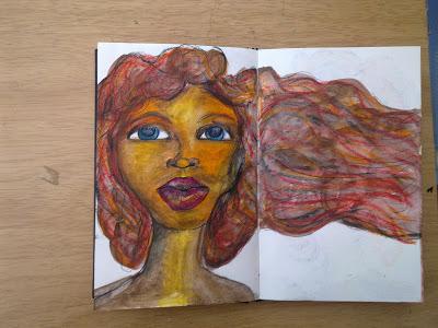 31 Art Journals - Day 1