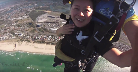 Skydiving in Gold Coast