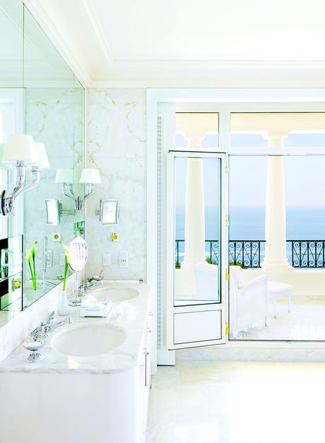 Bathroom in Suite #306, Le Grand-Hotel du Cap-Ferrat, France Jun