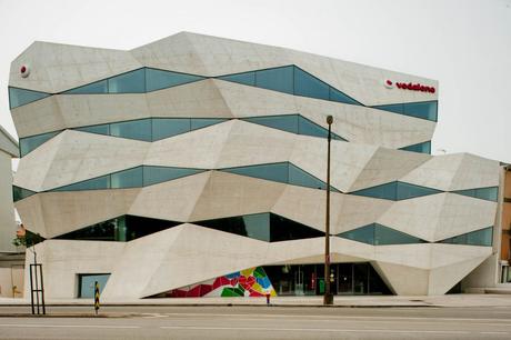 99. The bizarre-looking Vodafone Headquarters in Portugal shrugs off the conventional straight lines you might expect from a corporate entity.