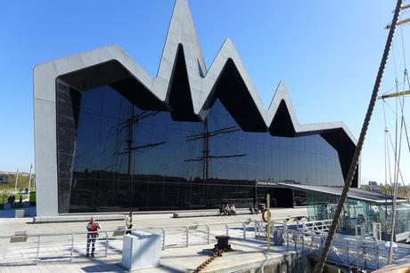 6. The 118-foot-tall zinc roof on the glass-fronted Riverside Museum, designed by Zaha Hadid, makes a startling impression on the shore of the Clyde River in Glasgow.