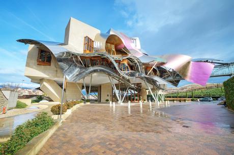 83. Frank Gehry transformed the Marques de Riscal winery in Spain's Basque Country into a visual spectacle.