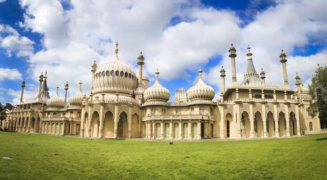 26. The Royal Pavilion in Brighton, UK, ambitiously merges British and Indian culture.