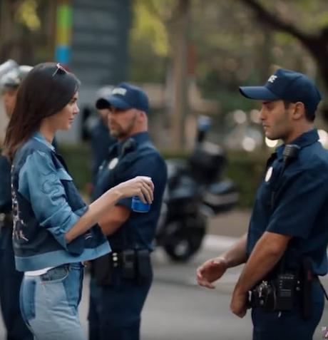 Kendall Jenner appears in a commercial for Pepsi