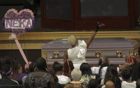 Thousands Show Up To Say Their Last Goodbyes To Kenneka Jenkins [VIDEO]