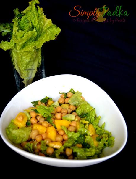 Mango Chickpea Salad | Summer Salad