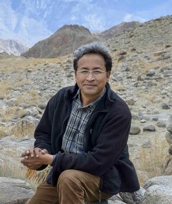 forget cinema ~ get to know real heroes :  Rolex Award winner Sonam Wangchuk