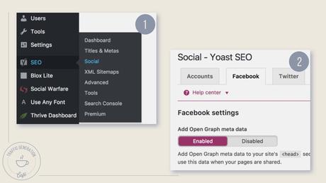 Add Facebook Author Tag with Yoast SEO: enable Facebook Open Graph in Yoast