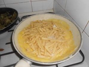 La mia ricetta di pasta con crema di cavolfiore e zafferano. My recipe pasta with cauliflower and saffron
