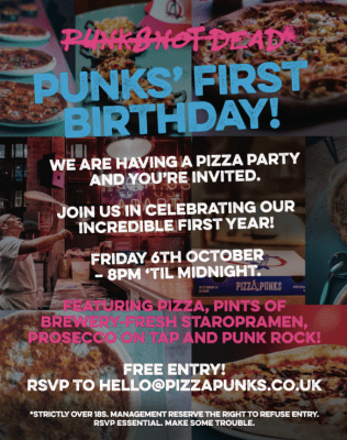 FREE Pizza from Pizza Punks