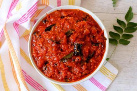 How to make Tomato Pickle | Andhra Tomato Pachadi
