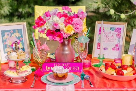 Lilly Pulitzer Inspired Engagement Brunch