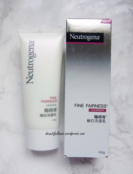 Review: Neutrogena Fine Fairness Cleanser