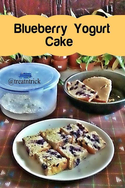 Blueberry Yogurt Cake Recipe @ treatntrick.blogspot.com