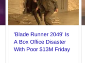 Office: Blade Runner: 2049 One-Quadrant Movie With Four-Quadrant Budget