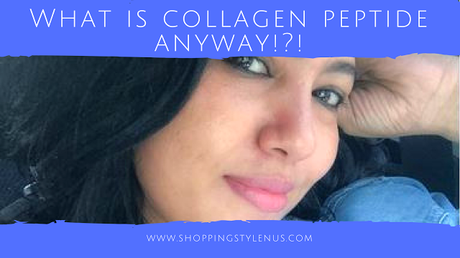 What is collagen peptide anyway?? I have got mine and all set to try. Real girl after drinking Collagen Peptide!!
