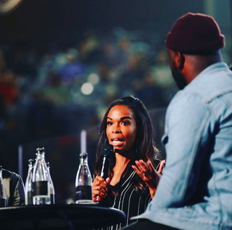 Michelle Williams Celebrity Guest At Liberty University Convocation [VIDEO]