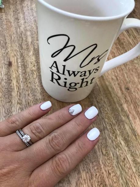 The Ultimate White Mani from Ragdoll Nails Leeds