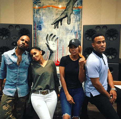 Kirk & Tammy Franklin Hanging With DeVon Franklin & Meagan Good