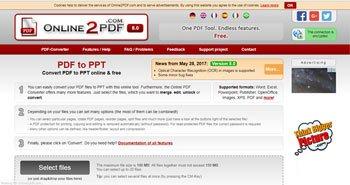 Top 10 Free PDF to PPT Converter Online