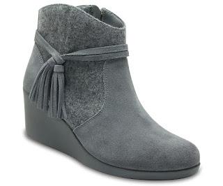 Shoe of the Day | Crocs Leigh Suede Mix Booties