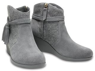 Shoe of the Day | Crocs Leigh Suede Mix Booties