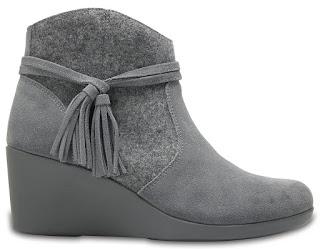 Shoe of the Day | Crocs Leigh Suede Mix Booties