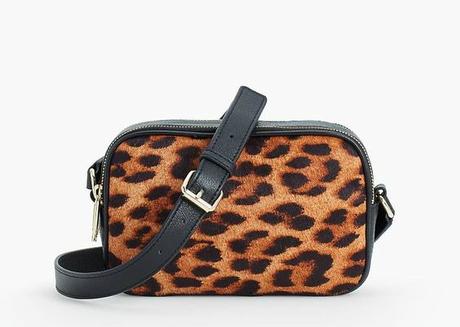 leopard print haircalf bag from Talbot's. Details at une femme d'un certain age.