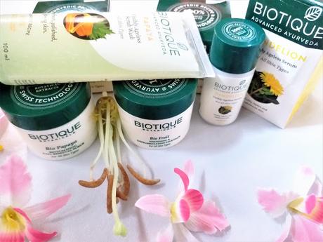 Skincare Regime with Biotique for a Festive Glow