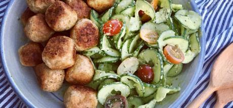 Recipe: Italian Meatballs with Cucumber Pesto Noodles2 min read