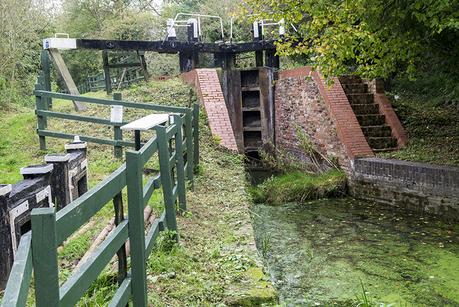 Restored Lock at Buckingham Canal Nature Reserve 