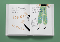 emma handwriting book illustration spread mock up mercedes leon