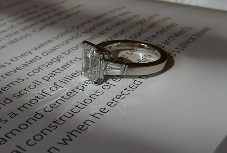 Van Cleef & Arpels Emerald Cut Diamond Ring