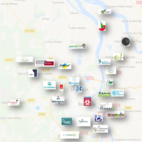 All about the logos of the towns that make up Bordeaux Métropole