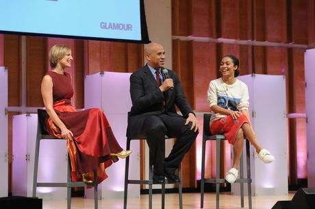 Cory Booker & Yara Shahidi Encourage Girls At Glamour Girls Event