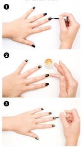 DIY 2 Fine Nail Arts to Match the Cool Days Nicely nail arts