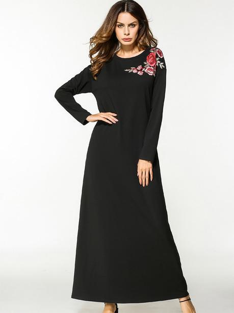 Newchic Fall Fundamentals floral dress