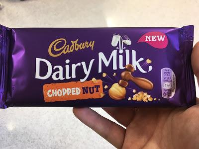 Today's Review: Cadbury Dairy Milk Chopped Nut