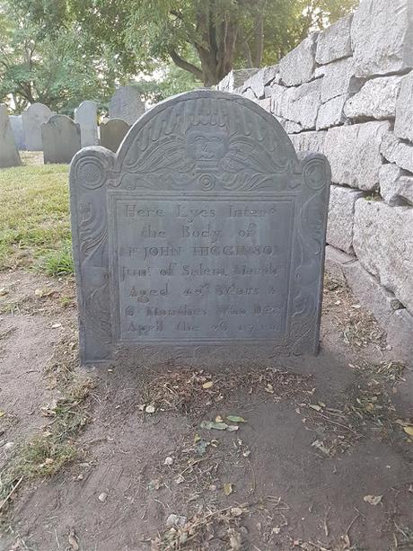 Old Burying Point Cemetery Tombstone