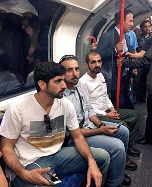 A 17-second clip of his ride on the London Underground was uploaded to Instagram and Twitter by UAE-based al-Roeya and has gone viral with many people ...